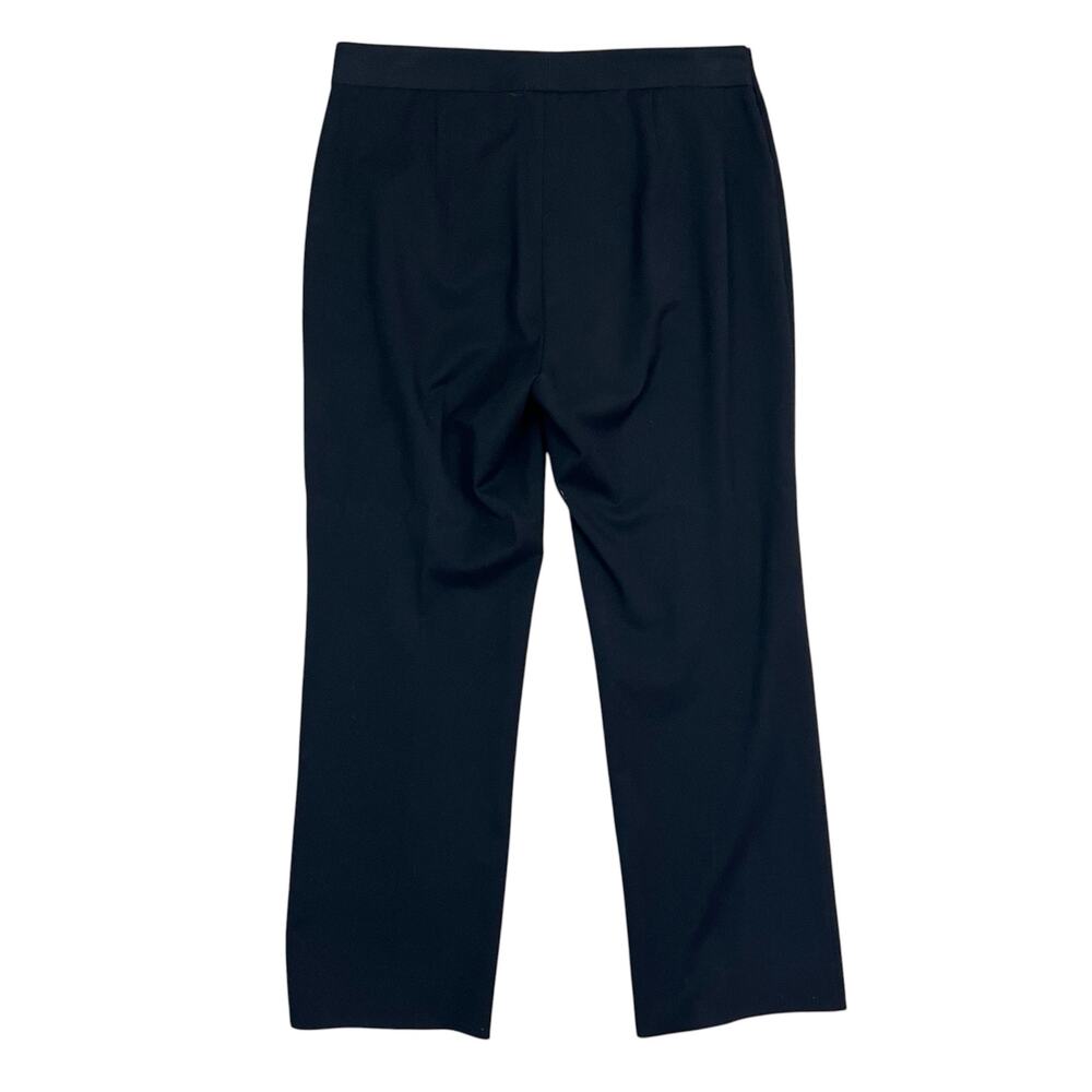 Karen Kane Essentials Black Straight Leg Work Dress Pants Size 10 - Picture 3 of 6